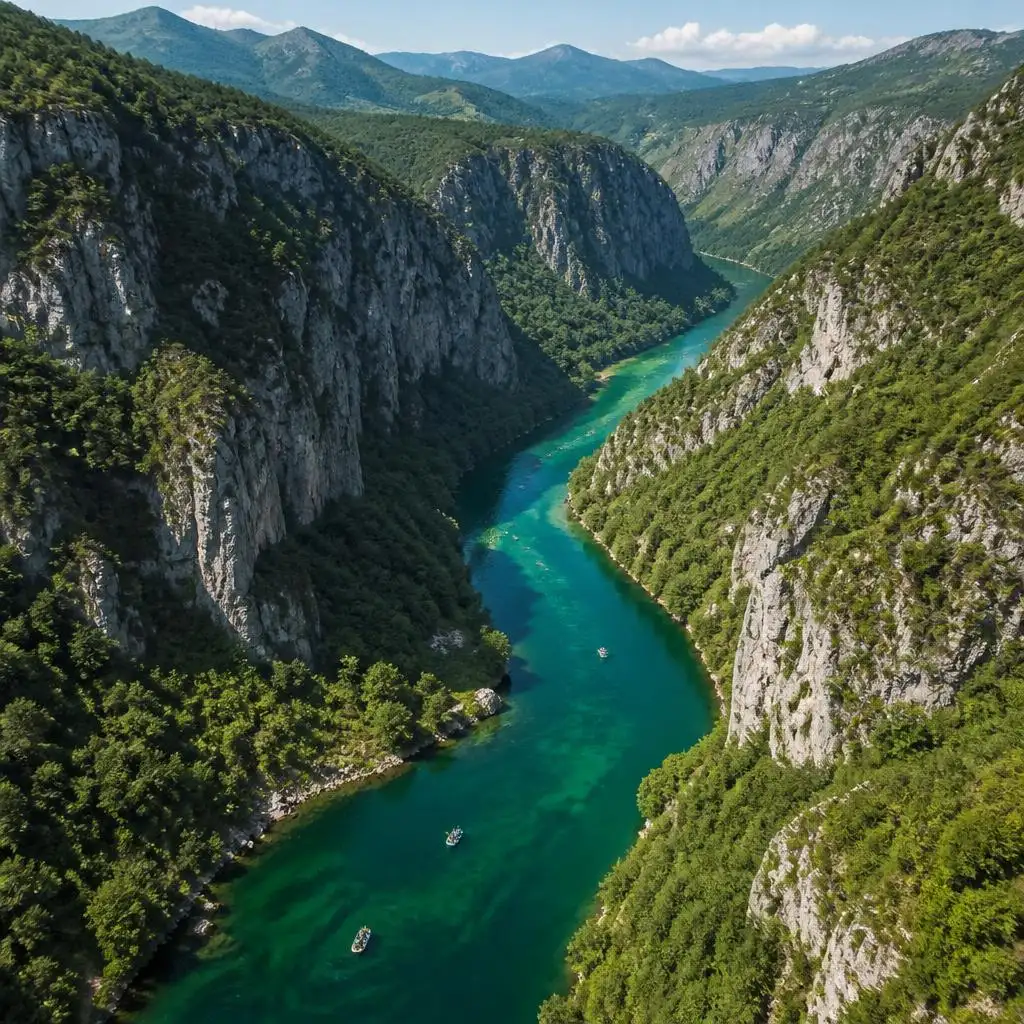 The Neretva canyon